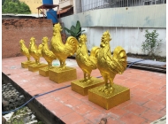 Mô hình mút xốp - Con gà